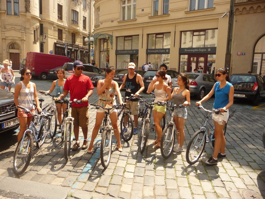 Prague E-Bike City Ride tour : 2hrs - Mala Strana, Kampa Park, and the National Theater views