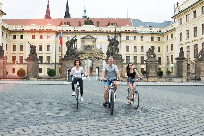 Prague E-Bike City Tour with A Local Guide - Getting started at Ecotours, bikes, and the short practice that matters