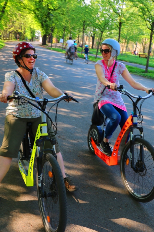 Prague: E-Bike/E-Scooter Viewpoint Tour - Lennon Wall and Lesser Town: photo stops that save you from decision fatigue