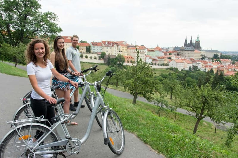 Prague: E-Bike or E-Scooter Tour with A Local Guide - What the guide does for you: adaptable pacing and real people in the lead