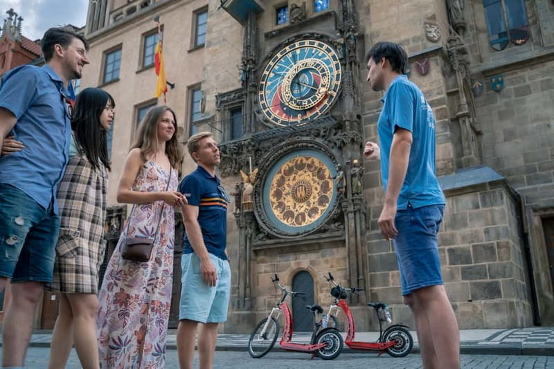 Prague: E-Bike or E-Scooter Tour with A Local Guide - Kampa, Kafka Museum quick stop, and National Theatre pass-by