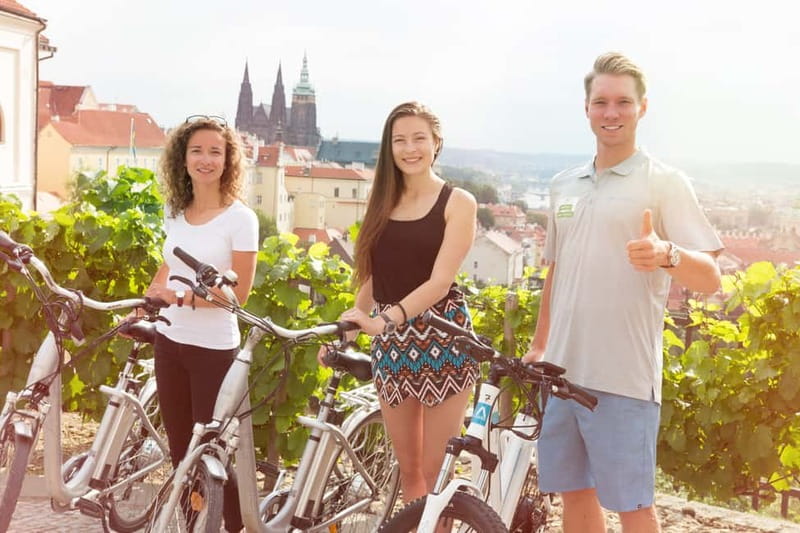 Prague: E-Bike or E-Scooter Tour with A Local Guide - Wenceslas Square to Old Town Square and Josefov: the big-city finale