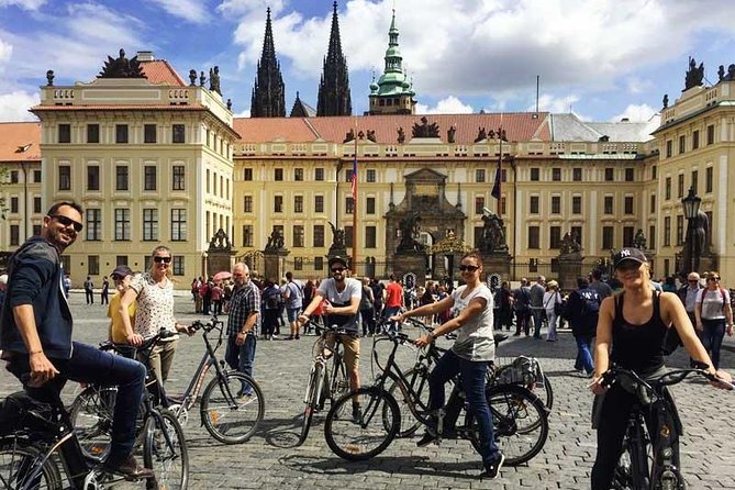 Prague E-Bike Tour - Stunning Viewpoints (small group) - Petřín Park and Petrin Tower, plus cable cars watching from above