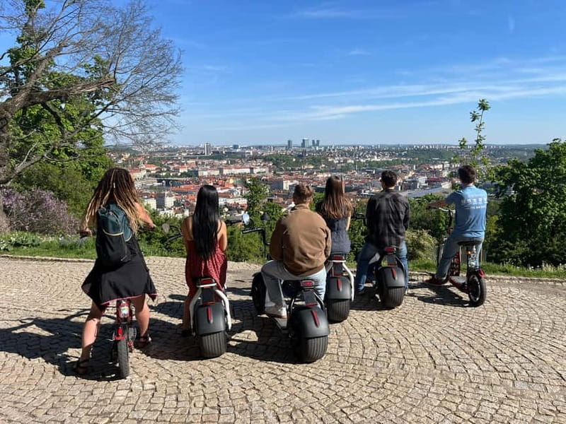 Prague E-Scooter City Tour: Regular or Fat Tire - Petrin Hill, Letná Park views, and why the ride feels different here