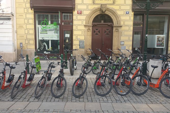 Prague E-Scooter Tour: Fat Tire or Regular Scooter - How an e-scooter tour lets you cover Prague without burning out