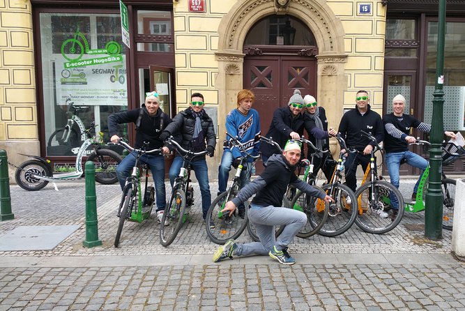 Prague E-Scooter Tour: Fat Tire or Regular Scooter - The route style: modern edges, historic corners, and park paths