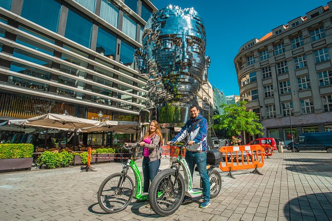 Prague E-Scooter Tour: Fat Tire or Regular Scooter - Guide energy and the kind of stories you will hear