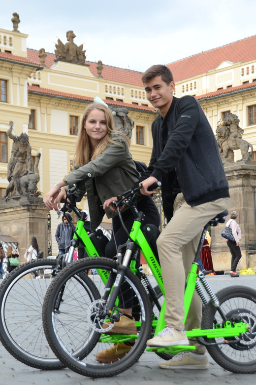 Prague Electric Scooter and eBike Grand Tour - Picking Between eScooter, eBike, and a 3-Wheeler Trike