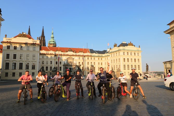 Prague: electric scooter & E-bike guided tour - Letna Park and the Metronome: the view payoff that makes the ride worth it