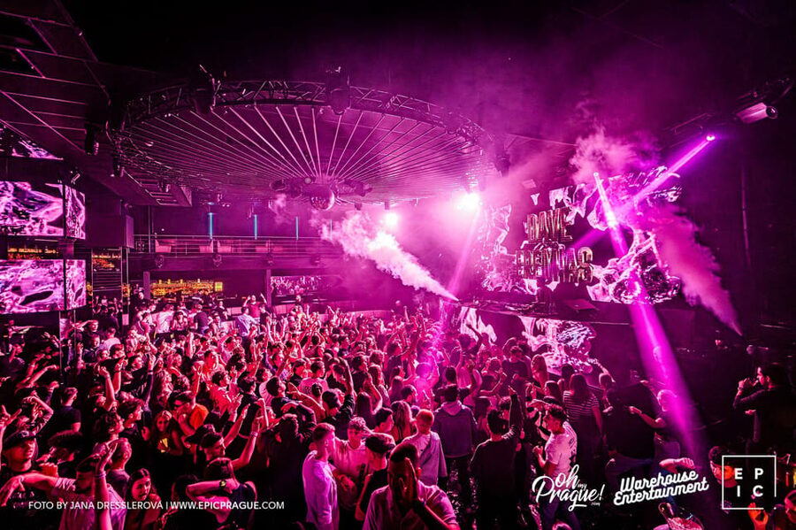 Prague: EPIC Nightclub Entry Ticket - Music and DJ lineup, the DJ Mag Top 100 factor