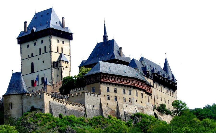 Prague: Fairytale Karlstejn Castle in Retro-Style Car - What You’ll See in the Chapel of the Holy Cross