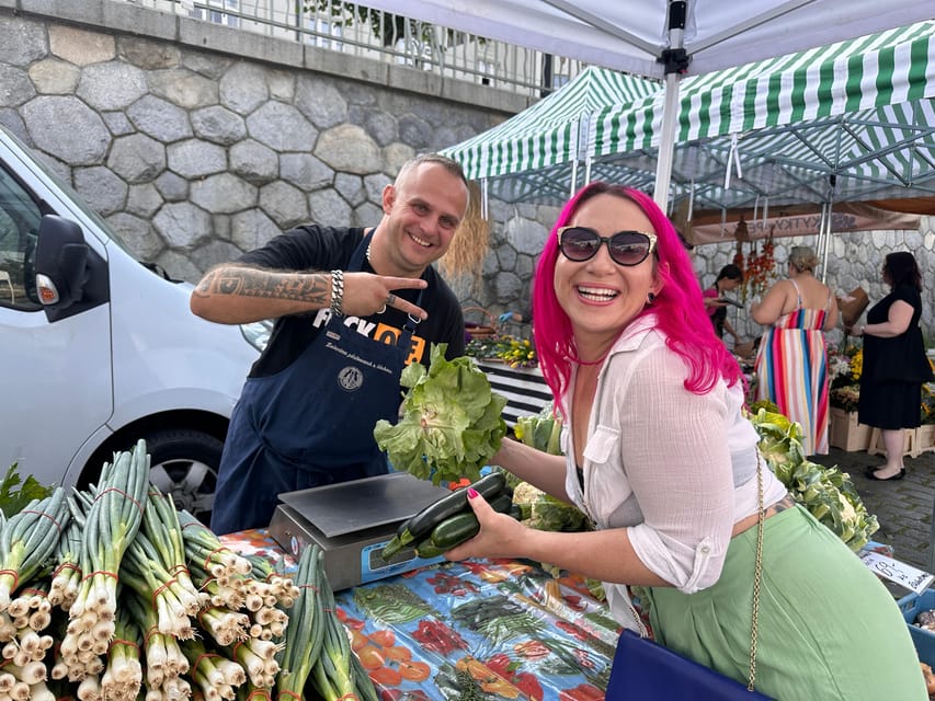 Prague: Farmers Market and Brunch Class with Celebrity Chef - Sampling Oysters, Nettles, and More: what you’re actually buying at the stalls