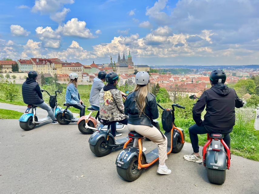 Prague: Fat Tire E-Scooter Guided Tour - Meeting at Saská 7, then rolling out by Charles Bridge