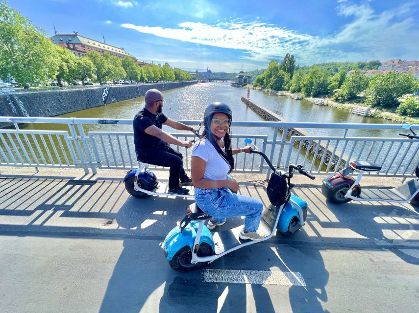 Prague: Fat Tire E-Scooter Guided Tour - Charles Bridge to Josefov, Prague’s core sights in a tight loop