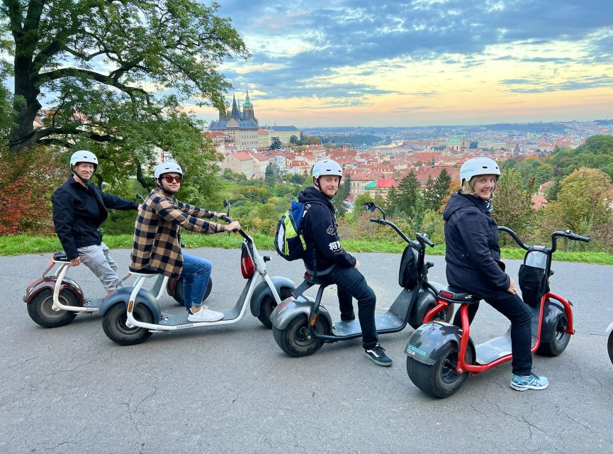 Prague: Fat Tire E-Scooter Guided Tour - Price, included extras, and why $81 can make sense