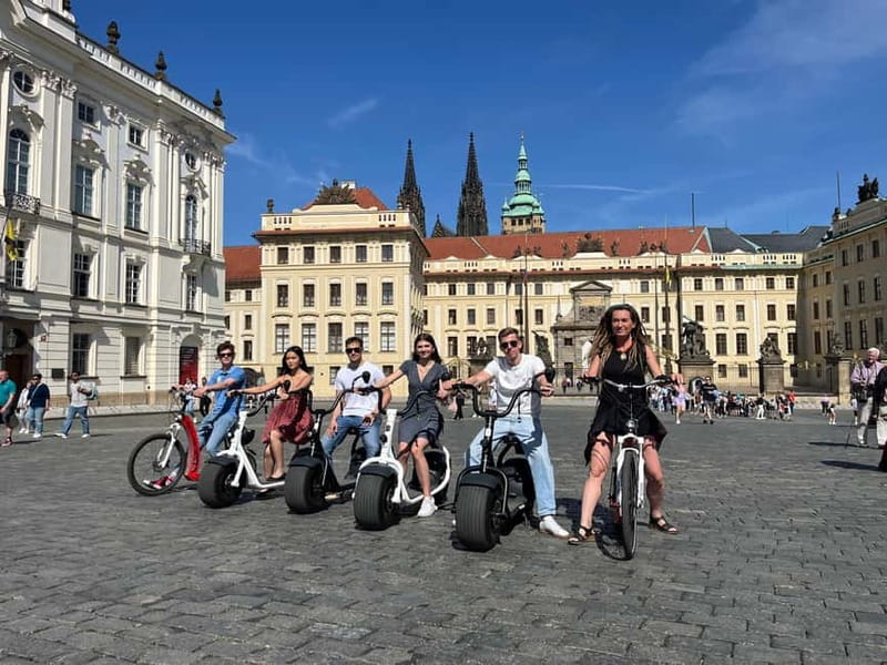 Prague: Fat Tire or Regular Scooter Tour with A Local Guide - Letná Park viewpoints: the best payoff for doing less walking