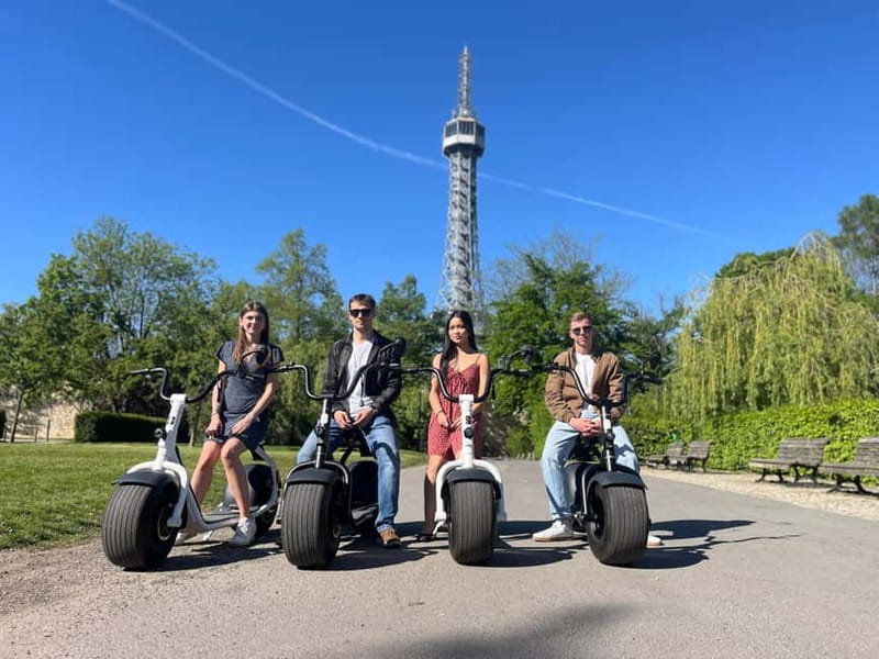 Prague: Fat Tire or Regular Scooter Tour with A Local Guide - The Prague Giant Metronome and Queen Anne’s Summer Palace