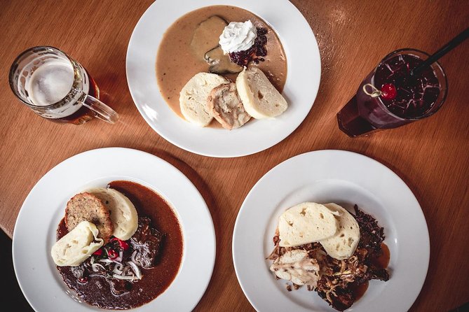 Prague Food Tour with 10 Tastings of Authentic Czech Classics - Entering Malá Strana from the Column of the Holy Trinity