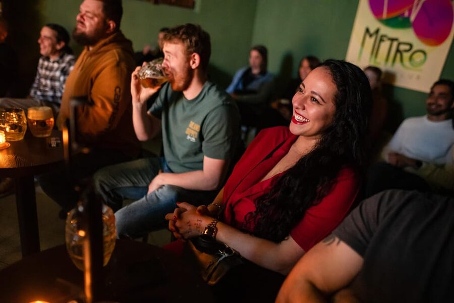 Prague: Friday Stand-Up Comedy in English - What the 90 minutes of comedy feels like