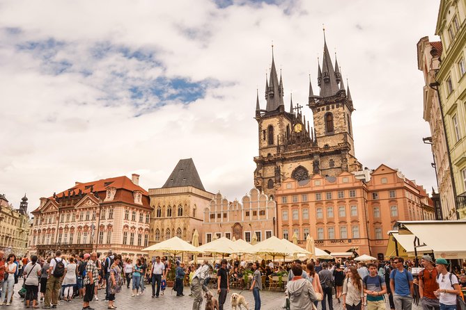 Prague Full-Day City Walking Tour and Petrin Tower - Lucerna’s David Černý sculpture: a quick art lesson in plain sight
