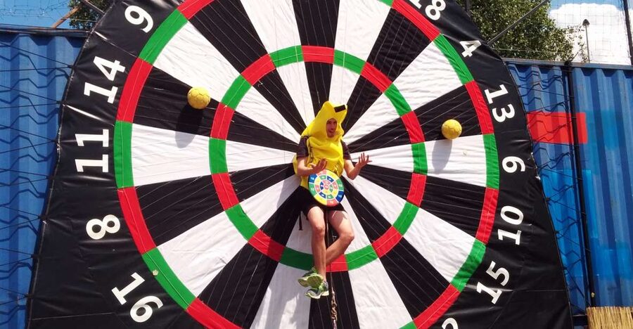 Prague : Giant Foot Darts and Giant Beer Pong Game - Price and value: what $88 buys you in real travel time