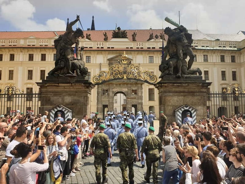 Prague Grand 2,5 hour + 2 hour exterior walking tour - How the guide storytelling changes what you notice at every stop