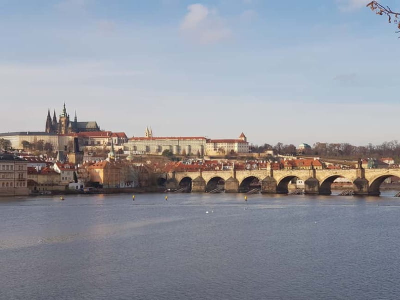 Prague Grand 2,5 hour + 2 hour exterior walking tour - Morning circuit: Old Town Square, Charles Bridge legends, Pohořelec tram, and Castle Guard