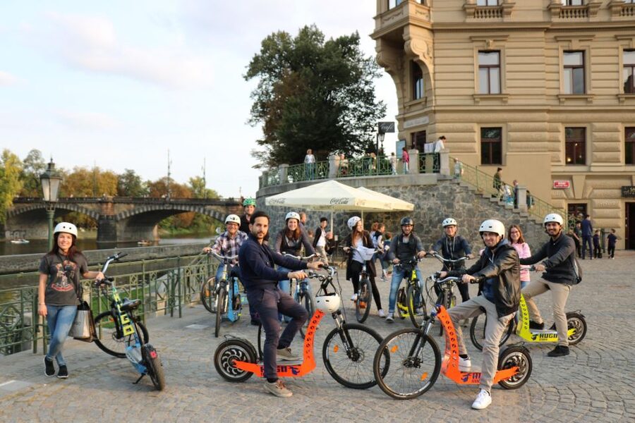 Prague: Grand Segway and eScooter Live Guided City Tour - Key highlights you will actually feel during the ride