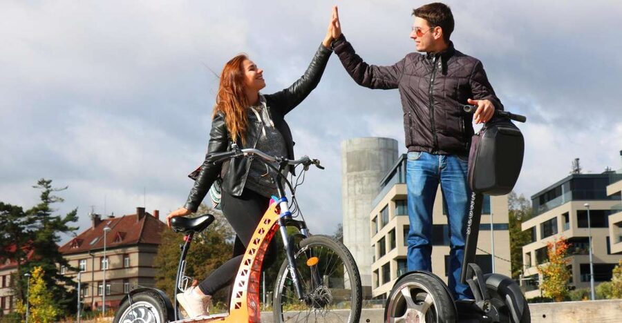 Prague: Grand Segway and eScooter Live Guided City Tour - Lennon Wall, Kafka Museum area, and the Kampa and Letná photo stops
