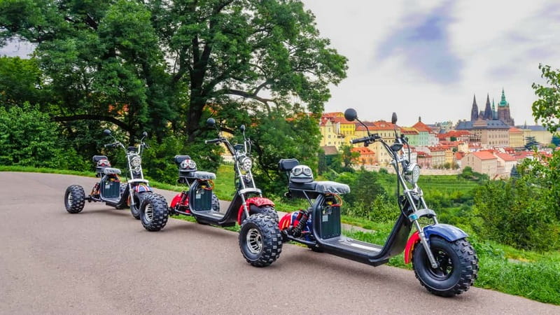 Prague: Guided Sightseeing Tour by Electric Trike - Charles Bridge view and Old Town Square: quick stops with real impact