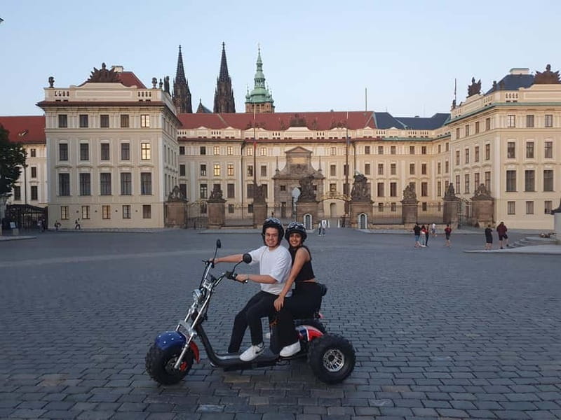 Prague: Guided Sightseeing Tour by Electric Trike - The 10-minute e-trike training: how you go from nervous to confident