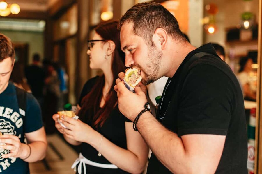 Prague: Guided Street Food Walking Tour - Meeting at tram station Vodickova 9, then a smooth 2-hour rhythm