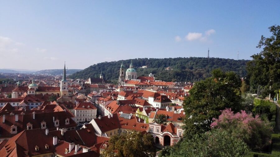 Prague Half-Day City Tour by Car - The hilltop kickoff at Strahov Monastery: your first big view of Prague