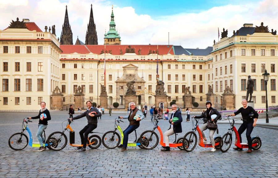 Prague: Half-Day Guided Tour by Segway and E-Scooter - Devil’s Channel, Kafka Museum, and Prague’s narrowest alley