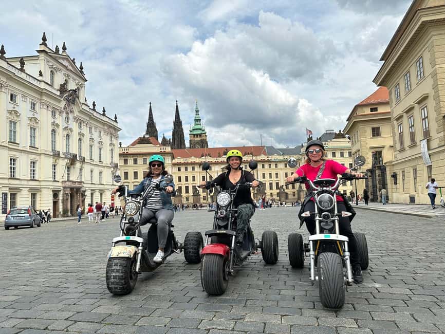Prague: Heart of Prague Electric Tricycle Scooter Tour - Key highlights before you book