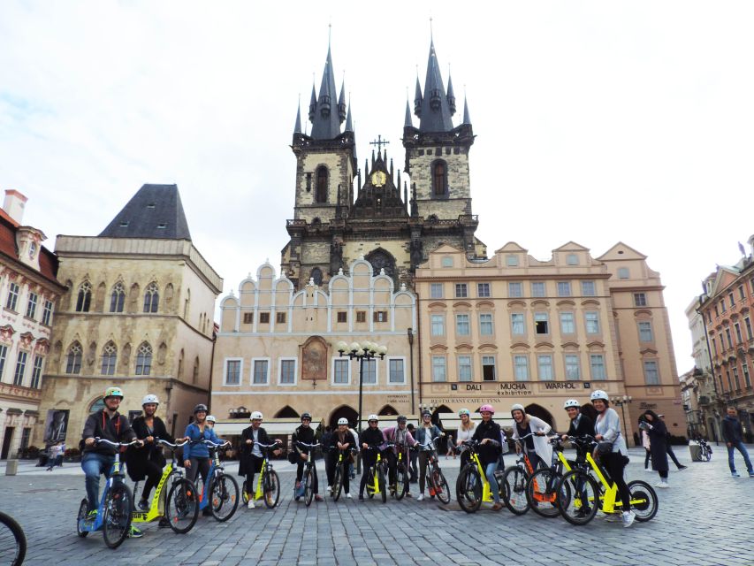 Prague: Highlights Tour on e-Scooter or eBike - John Lennon Wall and the street-art side of Prague