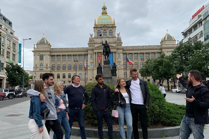 Prague Historic Pub Tour with Drinks Included - Old Town Square and Stare Mesto: history outside the pub door, beer inside