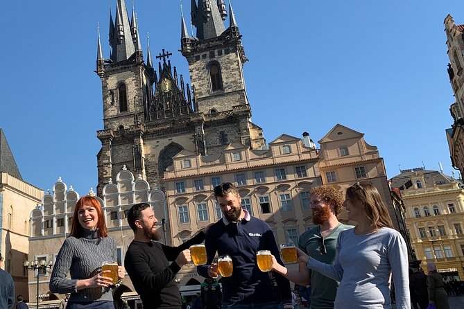 Prague Historic Pub Tour with Drinks Included - New Town’s alleyways and the first local legend in the Nove Mesto area