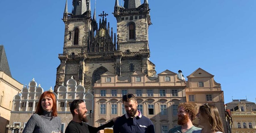 Prague: Historic Pubs Tour with Drinks - First Pub Stop: Your Included Drink Sets the Rhythm