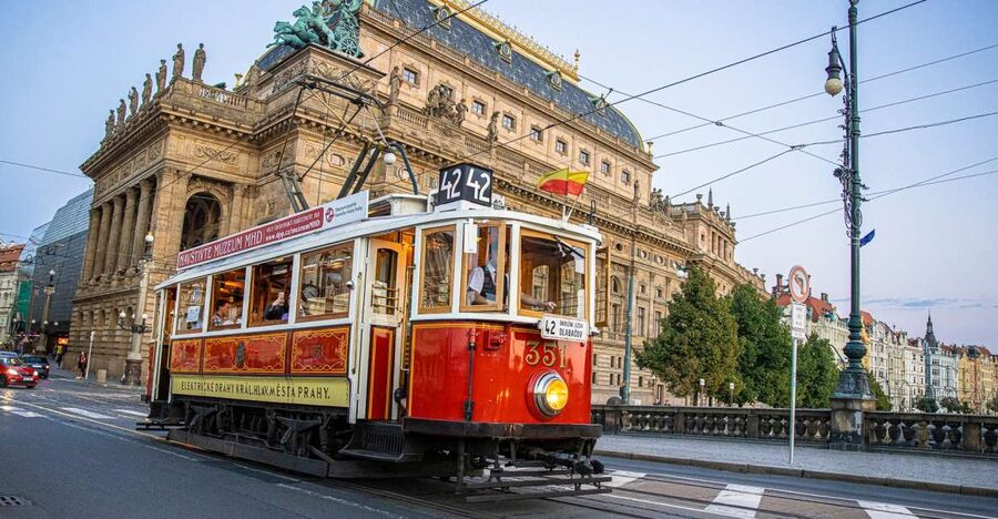 Prague: Hop-on Hop-Off Historical Tram Ticket for Line 42 - Stop-by-stop: how to use the whole loop instead of just riding it