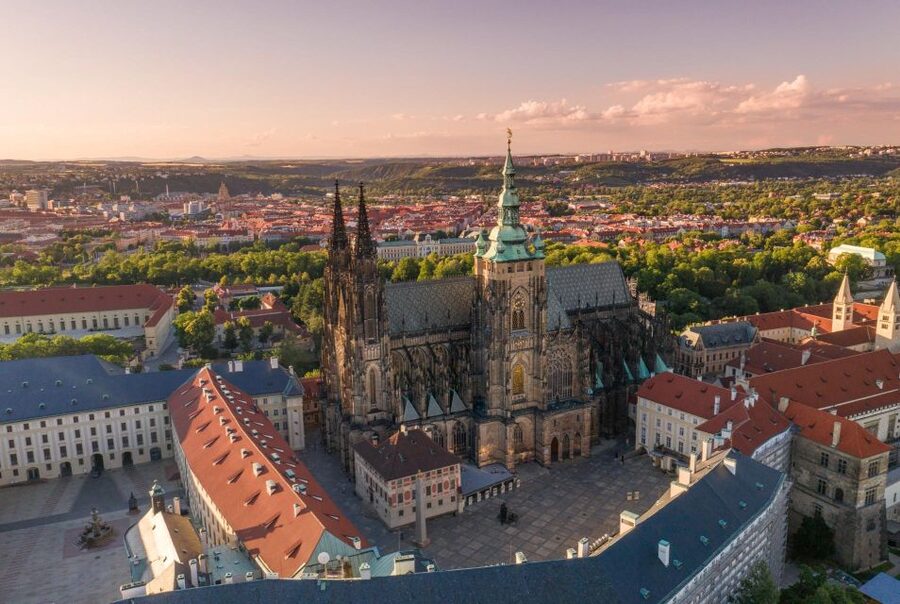 Prague Hradcany Castle, St Vitus Cathedral Tour with Tickets - Wheelchair accessibility and mobility considerations