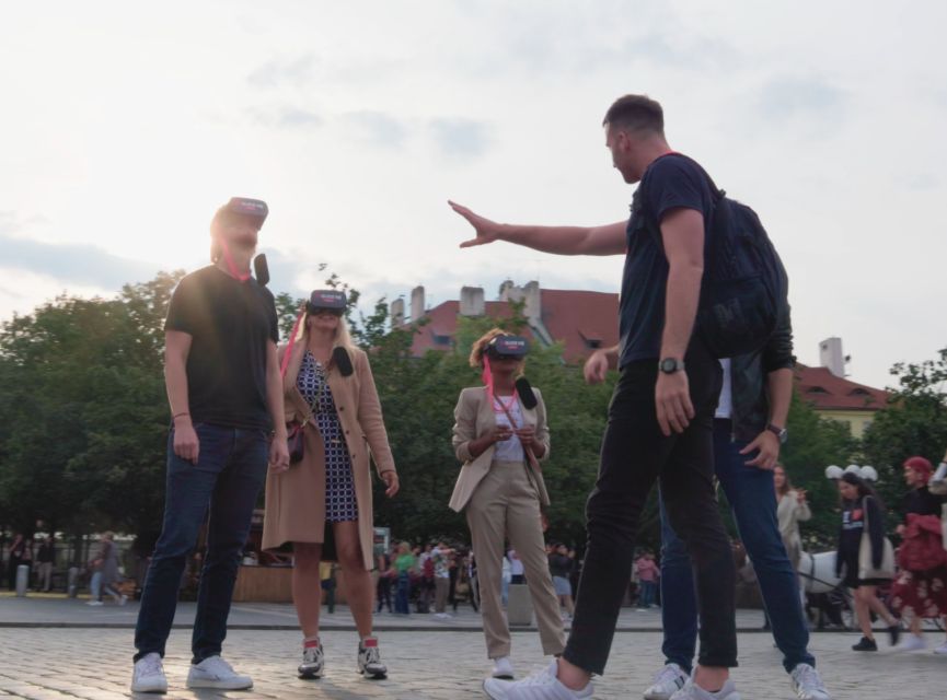 Prague: Immersive History Walking Tour and VR - Meeting Point at Panská 1, and what you do first