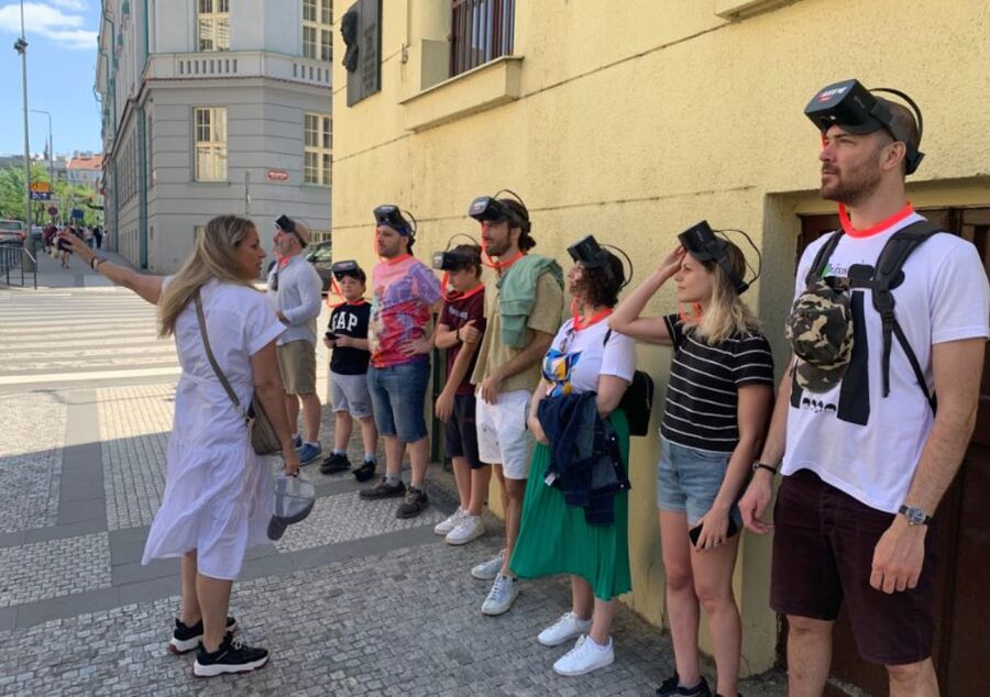 Prague: Immersive History Walking Tour and VR - New Town Hall and the feeling of Prague’s layers