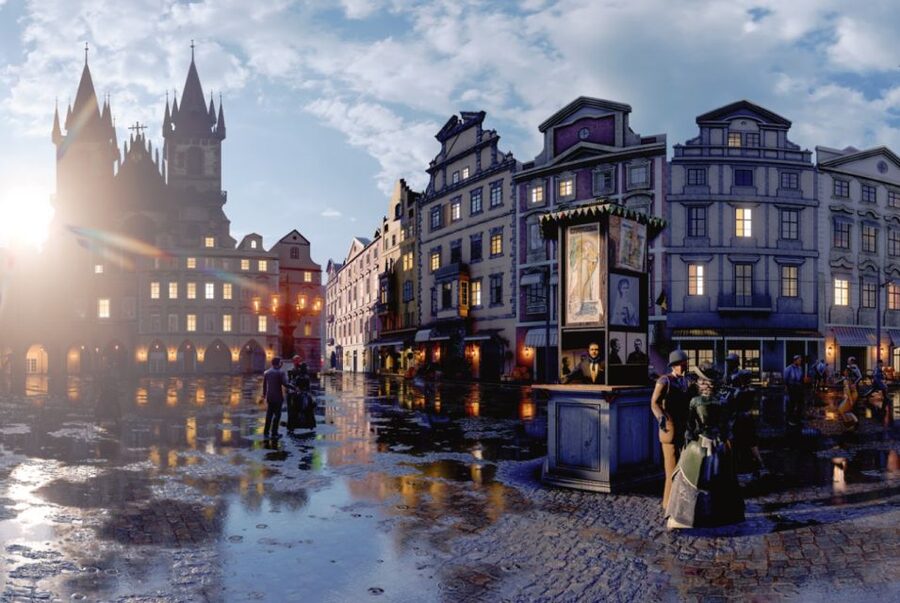 Prague: Immersive History Walking Tour and VR - Ending near the Dancing House and the Vltava promenade