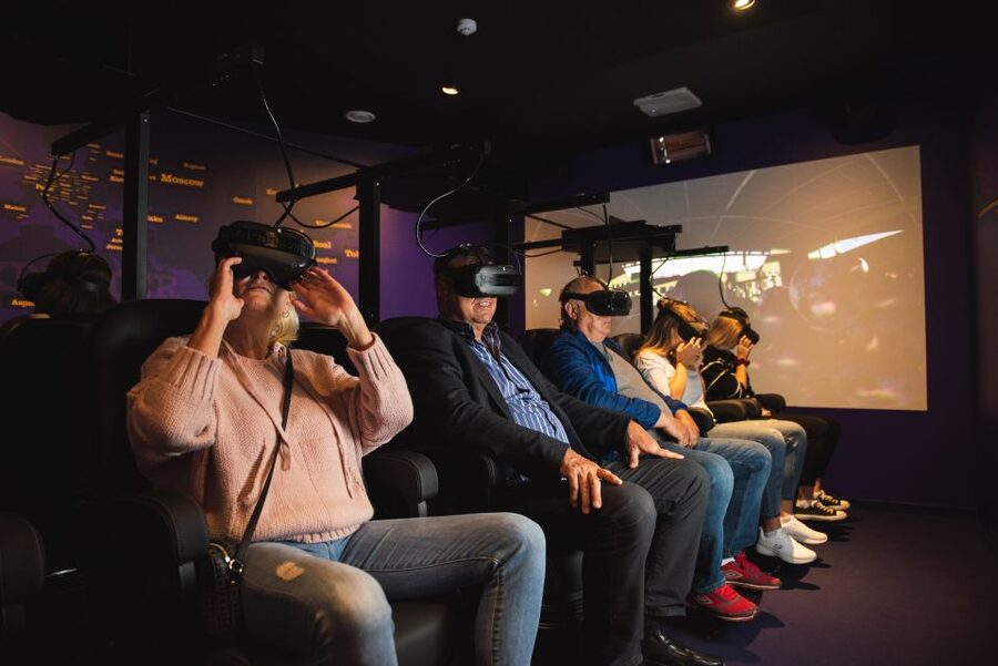 Prague:Interactive Museum of the National Drink with tasting - The 5D VR plum show, where “hands-on” becomes literal