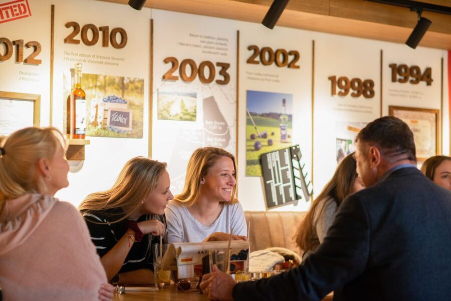 Prague:Interactive Museum of the National Drink with tasting - Tasting in a stylish bar: 3 spirits plus Wallachian finger food