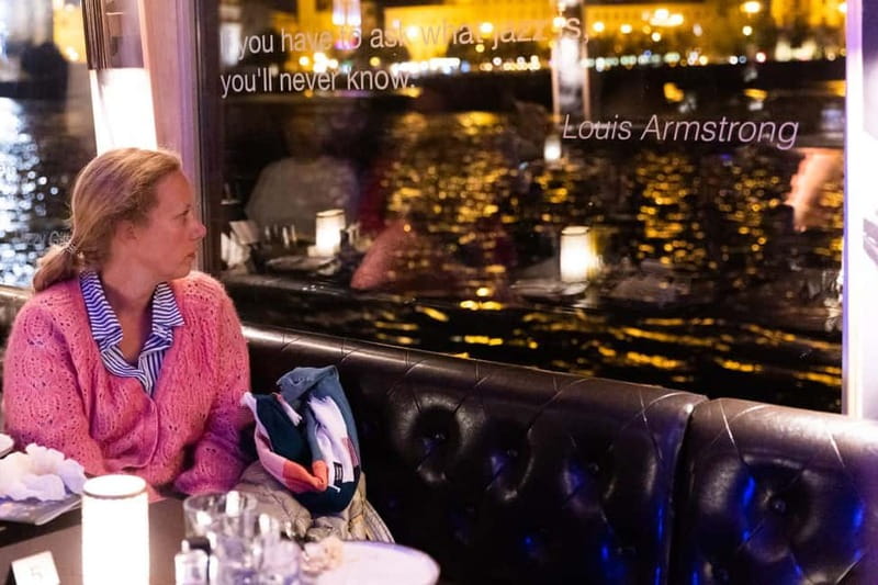 Prague: Jazz Boat Popular Live Jazz Dinner Cruise - Dinner Options: Chicken, Pork, Salmon, or Vegetarian 3-Course Menu