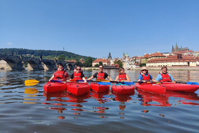 Prague Kayak Tour in City Center - 2 hours - Getting on the water near Charles Bridge, without a complicated day