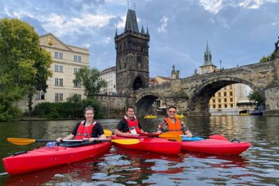 Prague Kayak Tour in City Center – 2 hours