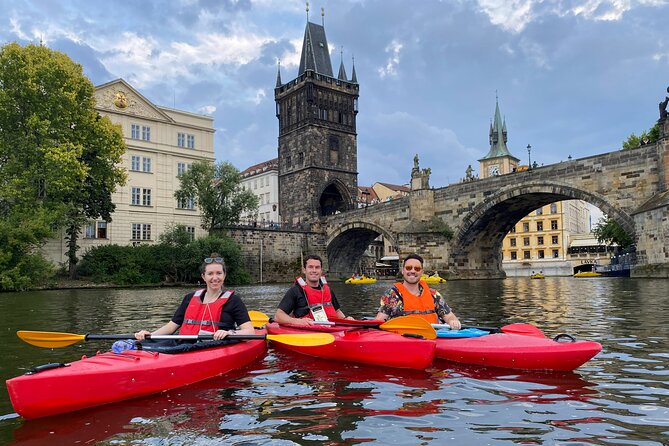 Prague Kayak Tour in City Center - 2 hours - Charles Bridge and Manesuv Most: Prague at your paddle height